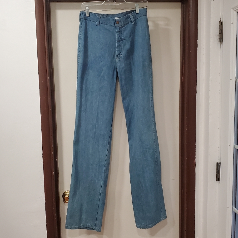 GROOVY! Vintage 70s Ms. Candies Blue Jeans